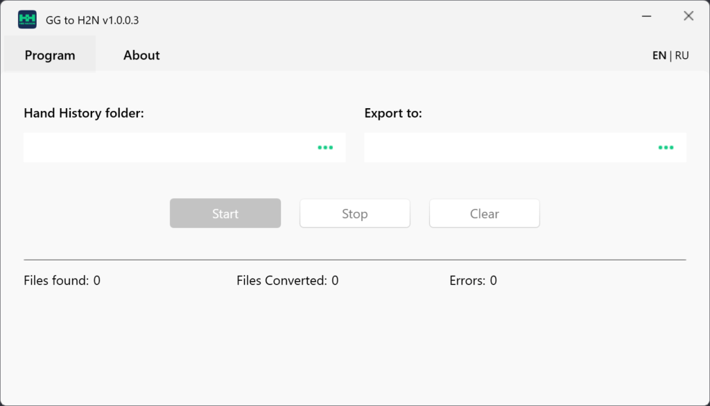 Hand2Note GGpoker Converter