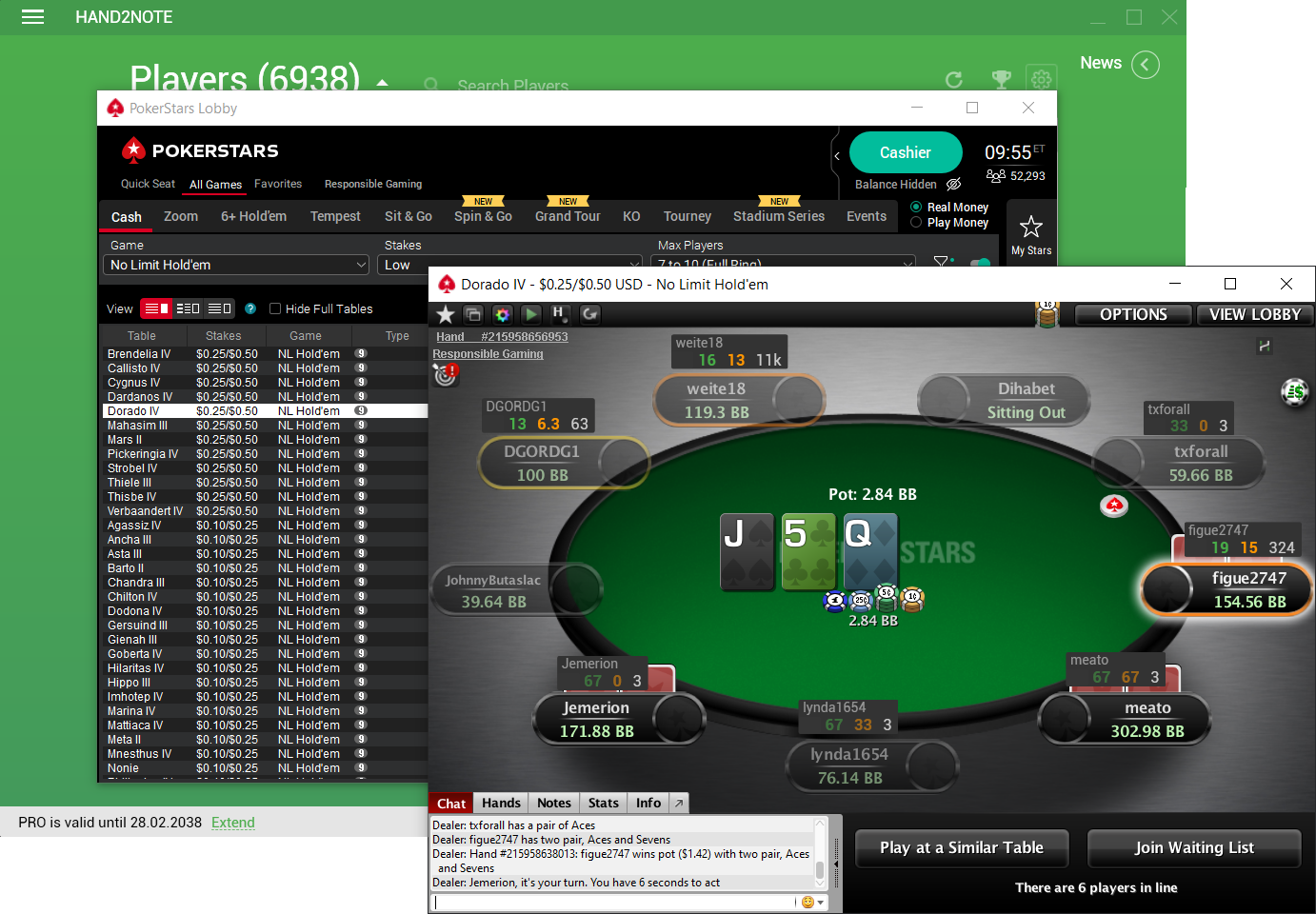 Hand2Note PokerStars HUD