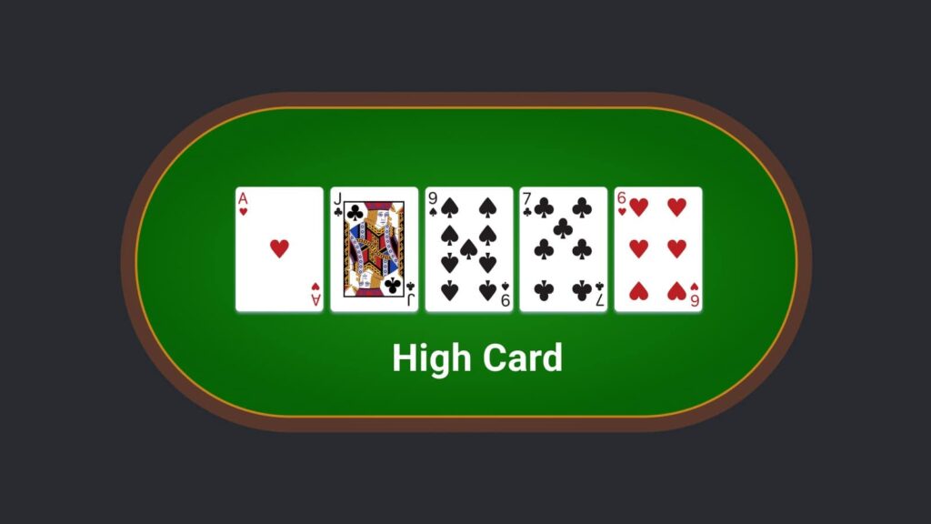 high card poker hand