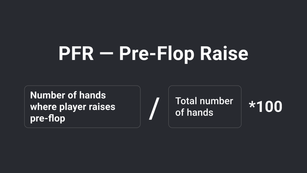 poker pfr stat formula