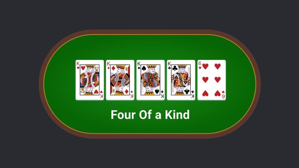 four of a kind poker hand