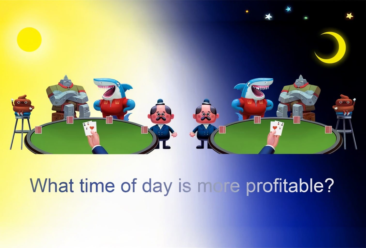 Wann ist es profitabler zu spielen – morgens oder abends?